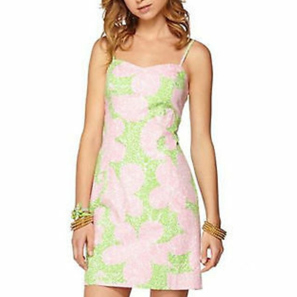 Lilly Pulitzer Maccullin Limeade Print Dre…
